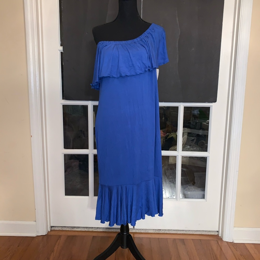 Price Firm LuLaRoe Cici Ruffle Jersey Summer Dress
